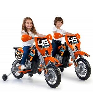 MOTOCROSS BIKE 6V FEBER, NARANJA, FEN02000